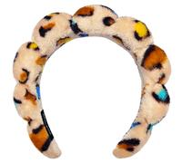 AOENJIE Diademas de spa para lavarse la cara o maquillaje, diademas de esponja con burbujas para el cuidado de la piel, diadema de tela de rizo hinchada para mujeres, accesorios para el cabello para