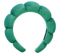 AOENJIE Diademas de spa para lavarse la cara o maquillaje, diademas de esponja para el cuidado de la piel, diadema de rizo hinchada para mujeres, accesorios para el cabello para niñas