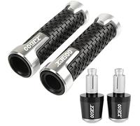 AOEO Contrapesos Manillar Moto para Yamaha XJ600 S Diversion 1994 1995 1996 1997 1998 1999 2000 2001 2002 2003 Puños de Manillar de Motocicleta Extremos de Barra Deslizador de Tapa
