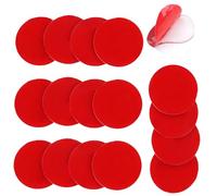 AOEVUIR 12 Pcs de almohadillas adhesivas de repuesto de doble cara compatibles con disco de 3M resistente al calor fuerte VHB cinta adhesiva para parquímetro