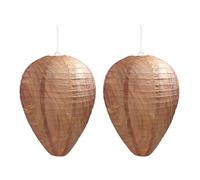 AOEVUIR 2 Pcs Nido Repelente de Avispas Ahuyentador Reutilizable Trampa Avispas Hogar Casa y Jardin Proteccion contra Insectos Ahuyenta Avispas Ecológico de Exterior