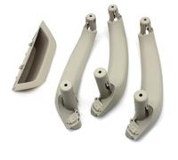 AOFCESQY para BMW X3 X4 F25 F26 2010-2016 LHD RHD 4 Piezas Set Interior del autom贸vil Cubierta de manija de Puerta Interior Panel de reemplazo (LHD Creamy Set)