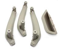 AOFCESQY para BMW X3 X4 F25 F26 2010-2016 LHD RHD 4 Piezas Set Interior del autom贸vil Cubierta de manija de Puerta Interior Panel de reemplazo (RHD Creamy Set)