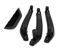 AOFCESQY para BMW X3 X4 F25 F26 2010-2016 LHD RHD 4 Piezas Set reemplazo de Panel de Cubierta de manija de Puerta Interior de autom贸vil (Juego Negro LHD)