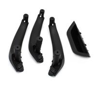 AOFCESQY para BMW X3 X4 F25 F26 2010-2016 LHD RHD 4 Piezas Set reemplazo de Panel de Cubierta de manija de Puerta Interior de autom贸vil (Juego Negro RHD)