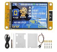 Aofesel NMMiner V2 Bitcoin Miner con pantalla TFT de 2,8 pulgadas y caja, 1060 KH/s ESP32 WROOM BTC Miner Crypto Solo Lottery Miner, 2,4 GHz Wi-Fi, preinstalado y licencia incluida, Plug & Play