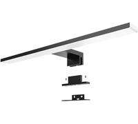 Aogled LED Espejo Luz Baño 6500K Blanco Frío Gabinete Iluminación Lámpara 40cm 820LM Lámpara Pared, Montaje 3 en 1