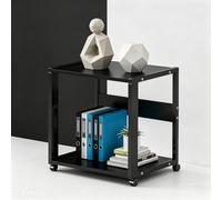 Aogley Mueble HiFi,Soporte Altavoz con Estantes Ajustables, Gabinete De Almacenamiento De Medios Estéreo For TV, Soporte Altavoz para Consola de Juegos, Equipos de grabación(Style 1)