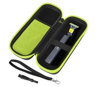 AOGOE Caja Cubrir Rígida Estuche, Portátil Viaje Case Funda para Philips OneBlade Verde QP2520, QP2530, QP2620,QP2630, QP2570, QP2830, QP2590,QP2834, QP6550,QP2824,QP2724, Verde