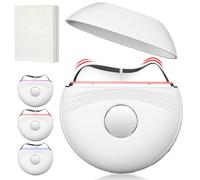 AOGOE Masajeador Eléctrico Gua Sha, 3 Modos Masajeador Facial Reafirmante Mujer con 3 LED, Calefacción, EMS Lifting, Compresa Fría, Antiarrugas Dispositivo de Belleza Gua Sha Máquina para Mujer
