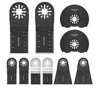 AoHao 10PCS Hojas de Sierra Oscilante, Cuchillas Oscilantes para Herramientas para Ein-hell, Bo-sch, Fein Mul-timaster