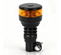 AOHEWEI Luz de advertencia LED ámbar, 6 patrones de parpadeo y 1 patrón de crucero, 12/24V 18 piezas lámpara estroboscópica LED para máquinas agrícolas, vehículos comerciales, tractores, excavadoras