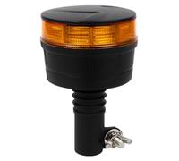 AOHEWEI Luz de Señalización LED Ámbar, 3 Modos de Destello y 4 Modos de Rotación 12/24V, Lámpara Estroboscópica con 30 LED para Maquinaria Agrícola, Vehículos Comerciales, Tractor, Excavadoras