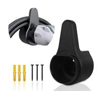 AOHEWEI Soporte de Cargador EV Fuerte Tipo 2 con Soporte de Cable de Carga Soporte de Pared Tipo 2, Organizador montado en la Pared para automóvil eléctrico con enchufes IEC 51296-2