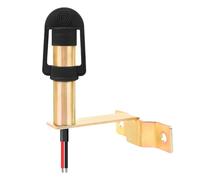AOHEWEI Soporte de montaje de baliza, soporte de metal flexible para poste DIN con cable y tapa protectora para carretilla elevadora, tractor, luz de advertencia giratoria intermitente