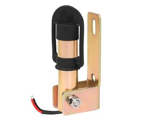 AOHEWEI Soporte de montaje de baliza, soporte de metal flexible para poste DIN con cable y tapa protectora para carretilla elevadora, tractor, luz de advertencia giratoria intermitente