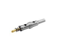 Aohhy 16mm Broca Cortadora de Agujeros de Metal, Cortador Orificio con Punta de T.C.T Carburo de Tungsteno para Chapa de Acero Inoxidable, Metal, Aleación, Hierro, Madera