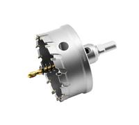 Aohhy 75mm Broca Cortadora de Agujeros de Metal, Cortador Orificio con Punta de T.C.T Carburo de Tungsteno para Chapa de Acero Inoxidable, Metal, Aleación, Hierro, Madera