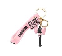 AOHIAOO Blackpink Llavero, Blackpink de Colgante Llavero con lightstick, Kpop Accesorios Concierto Fans Coche Colgante Colección Recuerdo