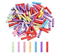 Aohyue 100 Piezas Papel Colorido Deseo, Papels de Deseo de la Suerte, Papels Mensaje de San Valentín, Mini Mensaje de Papel Calendario de Adviento, Cumpleaños, Regalo de Amistad, Decoración de Boda