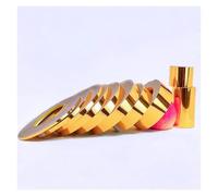 AOICXB Borde de papel tapiz autoadhesivo, borde de pared, moldura de 164 pies, papel tapiz autoadhesivo, tiras for techo, marcos de puertas, azulejos(Mirror Gold,W: 2.5cm)