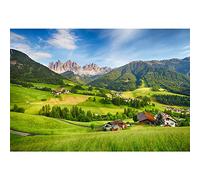 Aoihrraan 1,5x1m Paisaje Natural Telón de Fondo Montañas Alpino Primavera Verde Paisaje Fotografía Fondo Vacaciones Viajes Vacaciones Senderismo Tour al Aire Libre Niños Adultos Retrato Foto Props