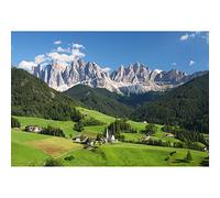 Aoihrraan 2,7x1,8m Europeo Alpes Paisaje Fondo Suizo Montañas Verde Bosque Pradera Azul Cielo Resort Fotografía Fondo Vacaciones Viajes Fiesta Boda Retrato Fondos De Pantalla Foto Estudio Accesorios