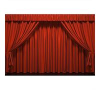 Aoihrraan 3x2,5m Vintage Escenario Fotografía Fondo Retro Cortina Concierto En Vivo Plataforma Drama Actuación Espectáculo Fondo Discoteca Graduación Fiesta Graduado Vlogger Foto Video Atrezzo