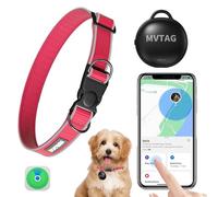 Aoikoy Collar Perro GPS - Localizador GPS para Perros - Sin Costos Mensuales - Resistente al Agua IP67 - Tamaño Ajustable para Todos los Tipos de Perros（Solo Compatible con iOS）