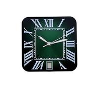 AOIMBNQC 1/3 Piezas NH35 Reloj de Esfera Cuadrada con números Romanos for Hombre, Ajuste N H35, Fecha a Las 6 en Punto, Accesorios Movimiento(6)
