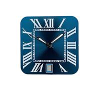 AOIMBNQC 1/3 Piezas NH35 Reloj de Esfera Cuadrada con números Romanos for Hombre, Ajuste N H35, Fecha a Las 6 en Punto, Accesorios Movimiento(16)