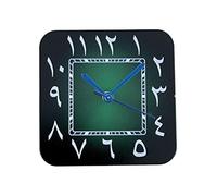 AOIMBNQC 1/4 Piezas NH35 Reloj de Esfera Cuadrada con números arábigos for Hombre, Ajuste N H35, Fecha a Las 6 en Punto, Accesorios Movimiento(No Date-16)