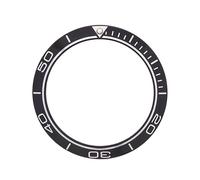AOIMBNQC 1 Bisel de Aluminio Luminoso Verde 41,5 mm, Compatible con Cajas Relojes 43 Pieza Repuesto(L1)