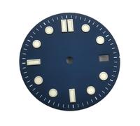 AOIMBNQC 1 Esfera de 31 mm for Reloj NH35, Compatible con Movimiento NH36 7S26. Esferas Luminosas Verdes Repuesto(Champagne)