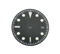 AOIMBNQC 1 Esfera de Reloj estéril 30,5 mm for Movimientos NH35, NH36, ETA2836, 2824, Miyota 8205, 8215, 821A, Mingzhu DG 2813 y 3804(2,Fit NH35 NH36)