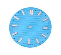 AOIMBNQC 1 Esfera estéril Luminosa Verde de 29,8 mm for Nautilus, Compatible con Movimientos automáticos NH35 y NH35A(C)