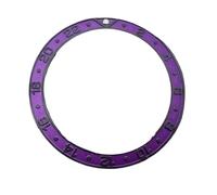 AOIMBNQC 1 Inserto de Bisel Aluminio Convexo 38 mm con diseño Caracteres Inclinados for Caja SKX007 SKX009 SRPD GMT Sub, Movimiento NH35 NH36. Piezas Reloj(13)