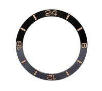 AOIMBNQC 1 Inserto de Bisel cerámica 38 mm, diámetro Interior 30,6, Compatible con SKX007, SKX009, SRPD, Sub, Caja, NH35, NH36, Piezas reparación Anillo(16)