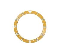 AOIMBNQC 1 Inserto de Bisel cerámica Curvado 38 mm × 30,7 Compatible con Caja Reloj Sub GMT SKX007 SKX009, Movimiento NH35 NH36, Piezas for Hombre(10)