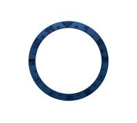 AOIMBNQC 1 Inserto de Bisel cerámica y Cobre 39x32 mm, Anillo 6105 Compatible con Caja Reloj Turtle NH35 NH36 (Piezas Planas)(03 Copper Ring)