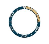 AOIMBNQC 1 Inserto de Bisel cerámico Curvo 38,0 mm Compatible con Sub SKX007 SRPD Seamaster 300. Anillo Caja Reloj. Pieza Repuesto for Relojes(06 Bezel Insert)
