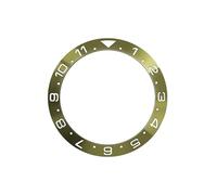 AOIMBNQC 1 Inserto de Bisel cerámico Curvo 38 mm x 30,7 Compatible con Cajas Reloj Sub SKX007 SKX009 40 y Anillos NH35 NH36(02)