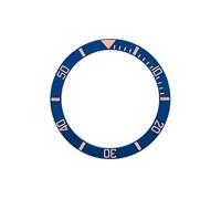 AOIMBNQC 1 Inserto de Bisel cerámico Curvo SKX007 38 x 30,7 mm Compatible con Cajas Relojes SKX009 GMT Sub y Piezas Anillo Caja NH35 NH36(18)