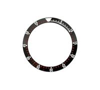 AOIMBNQC 1 Inserto de Bisel cerámico Meridian 38 mm (diámetro Interior la Caja: 30,5 mm). Compatible con Relojes mecánicos automáticos for Hombre 40(04)