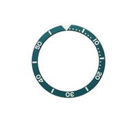 AOIMBNQC 1 Inserto de Bisel Plano Aluminio 38 mm x 31,5 for Caja Reloj SKX007 SKX009 SRPD, Movimiento NH35 NH36, Pieza for Hombre(10)