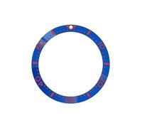 AOIMBNQC 1 Inserto de Bisel Plano cerámica 38 mm x 31,5 Compatible con Caja Reloj SKX007 SKX009 SRPD, Anillo Estilo GMT, Movimiento NH35 NH36 for Hombre(18)