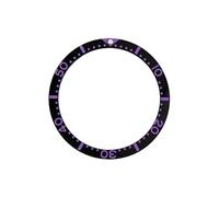 AOIMBNQC 1 Inserto de Bisel Plano cerámica 38 mm x 31,5 Compatible con Caja Reloj SKX007 SKX009 SRPD, Anillo Estilo GMT, Movimiento NH35 NH36 for Hombre(24)