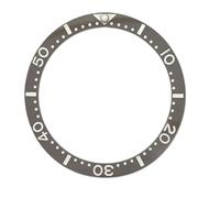 AOIMBNQC 1 Inserto de Bisel Plano Luminoso cerámica 38 mm for Cajas Relojes SKX007, SKX009 y SRPD, Piezas Anillo Movimiento NH35 NH36(09)