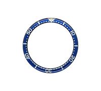 AOIMBNQC 1 Inserto de Bisel Plano Resina 39 mm x 32,2 Compatible con Cajas Relojes Turtle Abalone 6105 y 6309 for Hombre. Piezas Repuesto for el Anillo(16)
