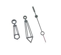 AOIMBNQC 1 Juego de Agujas 13 x 12,5 8 mm. Las Son compatibles con el Movimiento NH35 y NH36. Accesorios Luminosos Verdes C3(Watch Hand- 3)